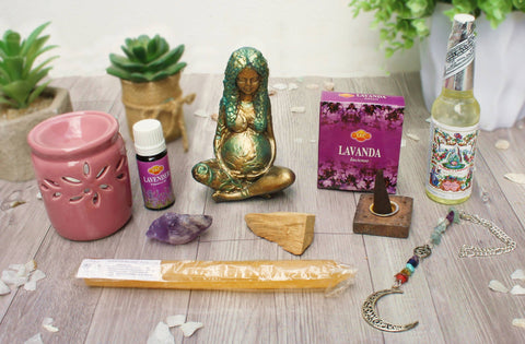 Pack Altar Mini Madre Tierra - “Conexión, Armonía y Tranquilidad”