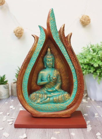 Buda Llama - Verde Turquesa + Cobre