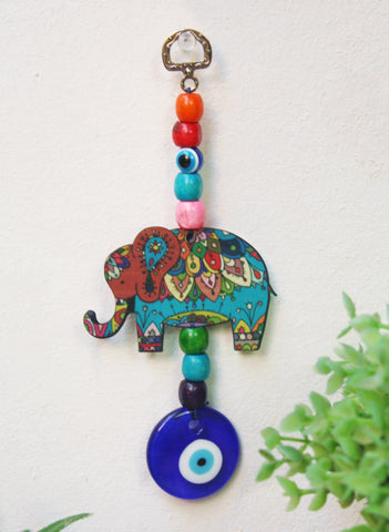 Amuleto Ojo Turco - Elefante