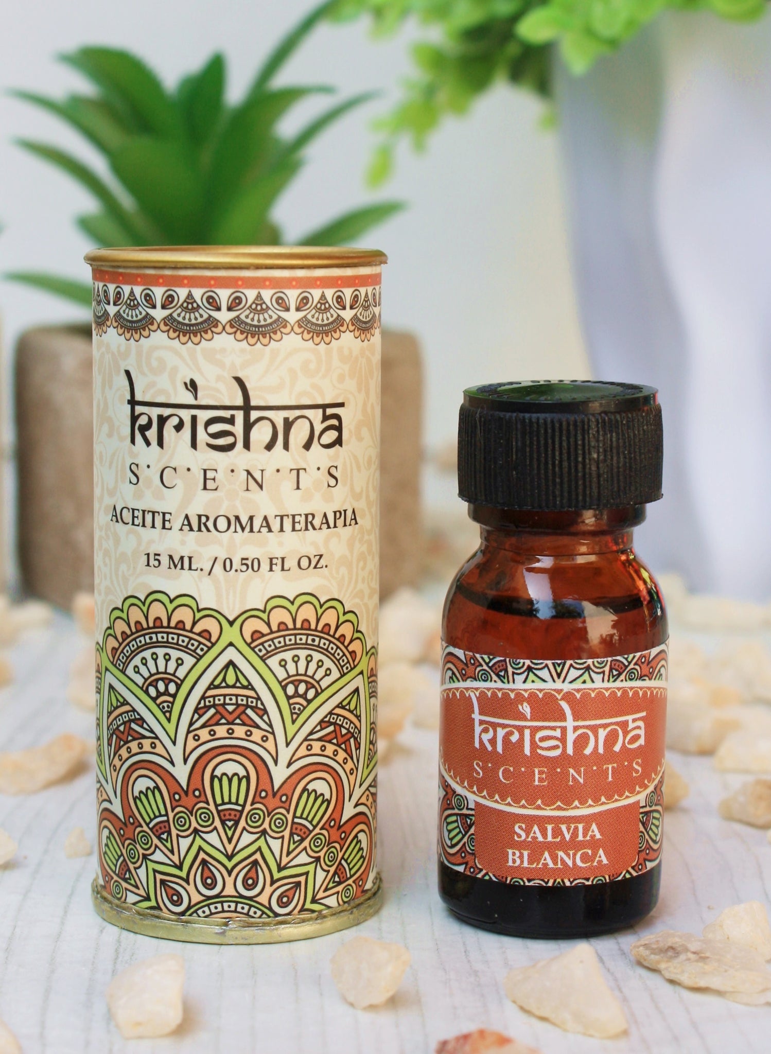 Aceite Aromático Krishna - Salvia Blanca